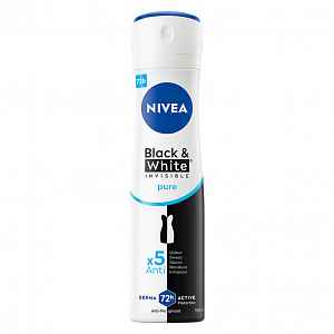 Nivea Invisible for Black & White Pure deospray 150 ml