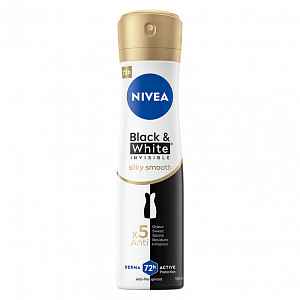 NIVEA Sprej AP B&W Silky Smooth 150ml
