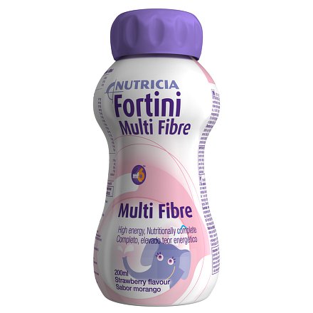Fortini pro děti S vlákninou - Jahoda 200ml