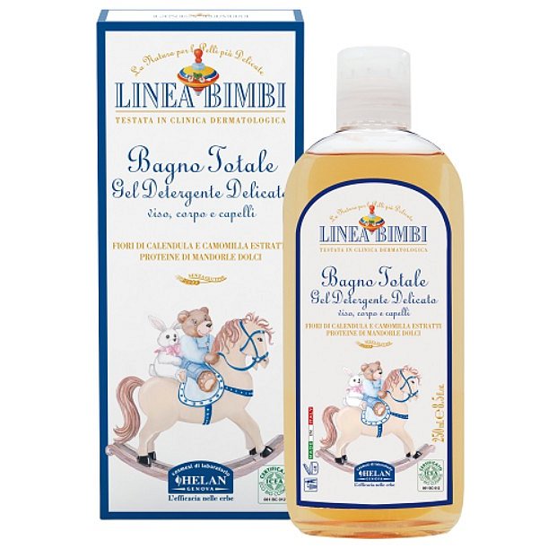 Helan Linea BIMBI Dětský mycí gel a šampon v jednom bio 250ml