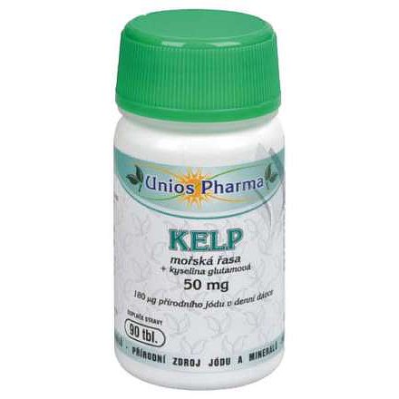 Uniospharma KELP+kyselina glutamová 50mg tbl.90