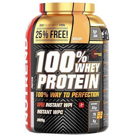 100% WHEY PROTEIN, 900 g, biscuit
