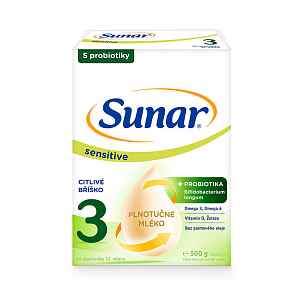 Sunar Sensitive 3 Od 12m+ 500g