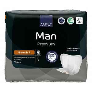 Abena Man Premium Formula 2 inkontinenční vložky pro muže 15 ks