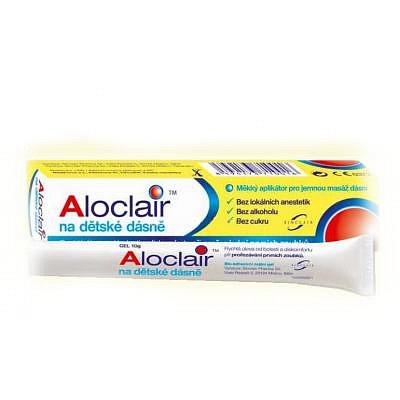 Aloclair na dětské dásně gel 10g