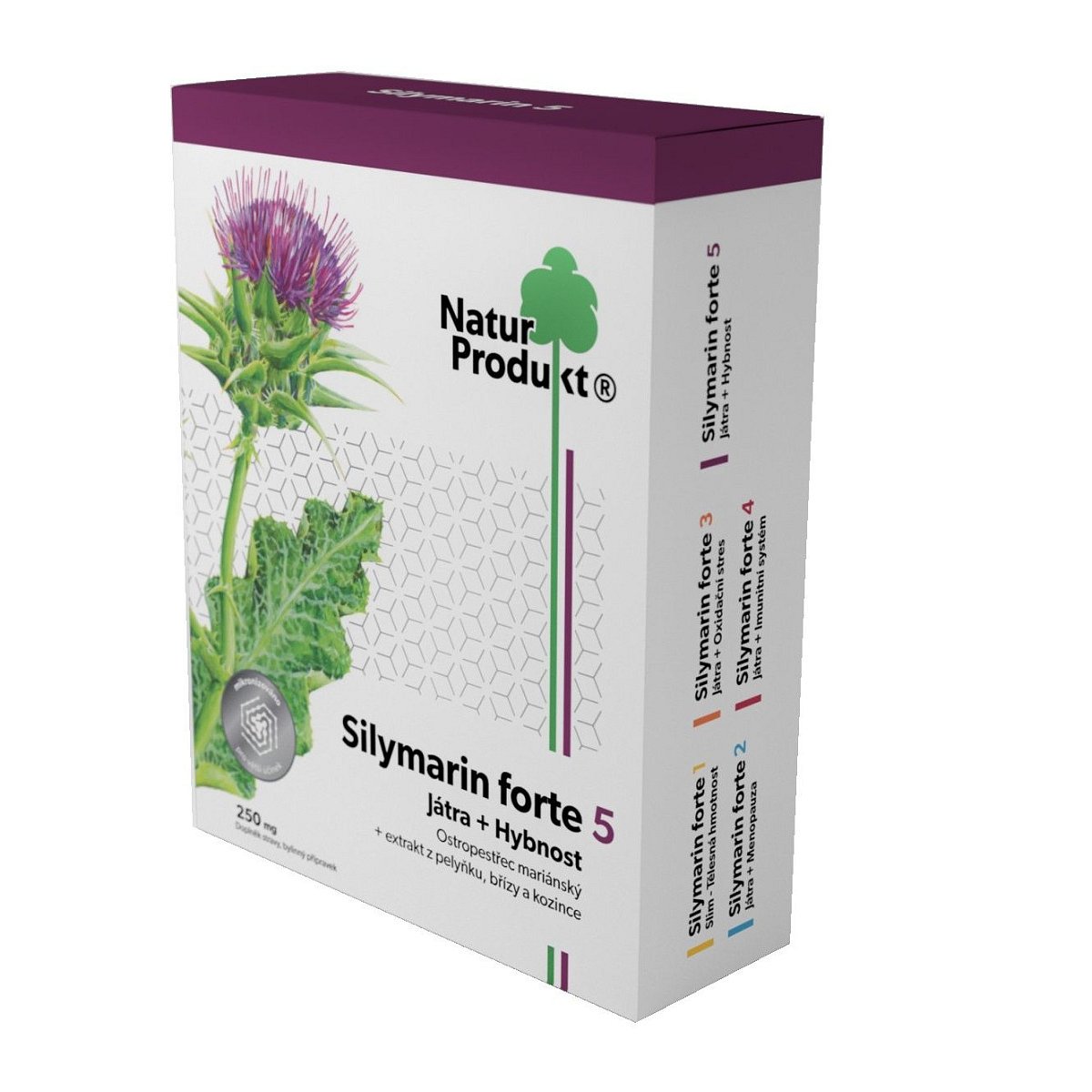 Naturprodukt Silymarin forte 5 Játra + Hybnost 40 tablet