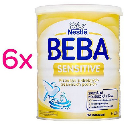 Beba Sensitive 6x800g