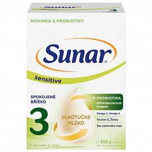 Sunar Sensitive 3 Od 12m+ 500g