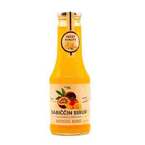 Nature Notea Babiččin sirup ovocný Maracuja a mango 500 ml