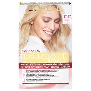 L´Oréal Paris Permanentní barva na vlasy Excellence Creme 10.13 nejsvětlejší pravá blond