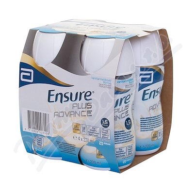 ENSURE PLUS ADVANCE VANILKOVÁ PŘÍCHUŤ perorální SOL 4X220ML