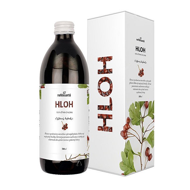 Hloh - 100% šťava z hlohu 500 ml