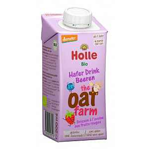 HOLLE BIO Nápoj ovesný Oat Farm s lesními plody pro děti od 12. měsíce, 200 ml