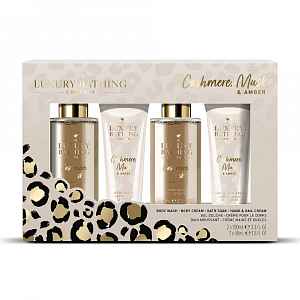 Grace Cole Dárková sada péče o tělo Kašmír, Mošus & Ambra 4 ks