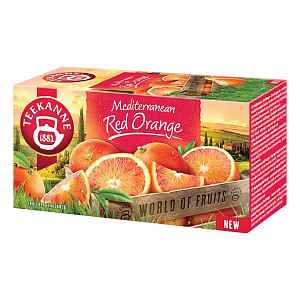 TEEKANNE Mediterranean red orange ovocný čaj 20 sáčků