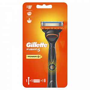 Gillette FUSION POWER holicí strojek s 1 baterií