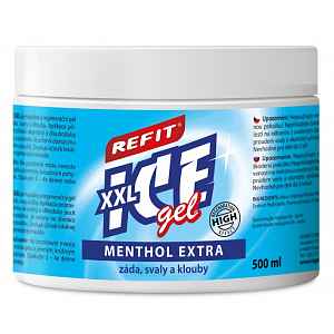 Refit Ice gel s mentholem 2.5% 500ml modrý