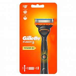 Gillette FUSION POWER holicí strojek s 1 baterií