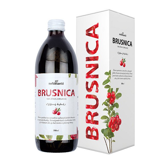 Brusnica - 100% šťava z Brusnice 500 ml