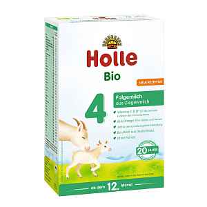 HOLLE BIO Mléko batolecí kozí 4 pro děti od 12. měsíce, 400 g