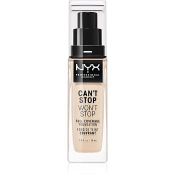 NYX Professional Makeup Can't Stop Won't Stop vysoce krycí make-up odstín 1.5 Fair 30 ml