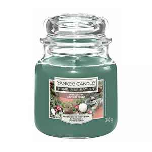 Yankee Candle Aromatická svíčka Home Inspiration Winter Fir 340 g