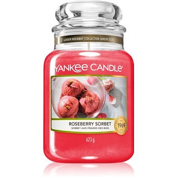 Yankee Candle Roseberry Sorbet vonná svíčka Classic velká 623 g