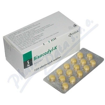 Bisacodyl-K dražé 105 x 5 mg