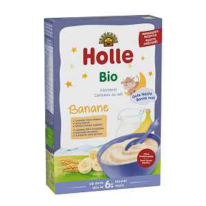 HOLLE BIO Kaše mléčná banánová pro děti od 6. měsíce, 250 g