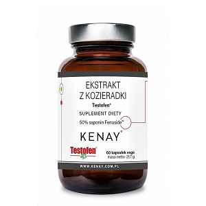 Kenay Extrakt z pískavice Testofen 600 mg 60 kapslí