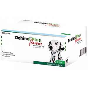 Dehinel plus Flavour 100 tbl. pro psy