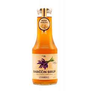 Nature Notea Babiččin sirup bylinný Levandule 500 ml