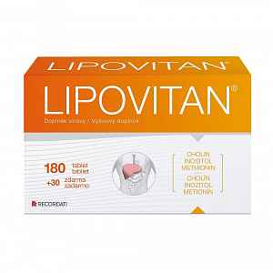 Lipovitan tablety 180 + 30 zdarma