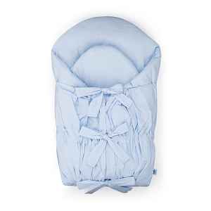 PETITE&MARS Zavinovačka šněrovací Nurse s pevnou kokosovou vložkou Baby Blue