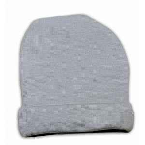 Baby Nellys Novorozenecká čepička  - šedá
