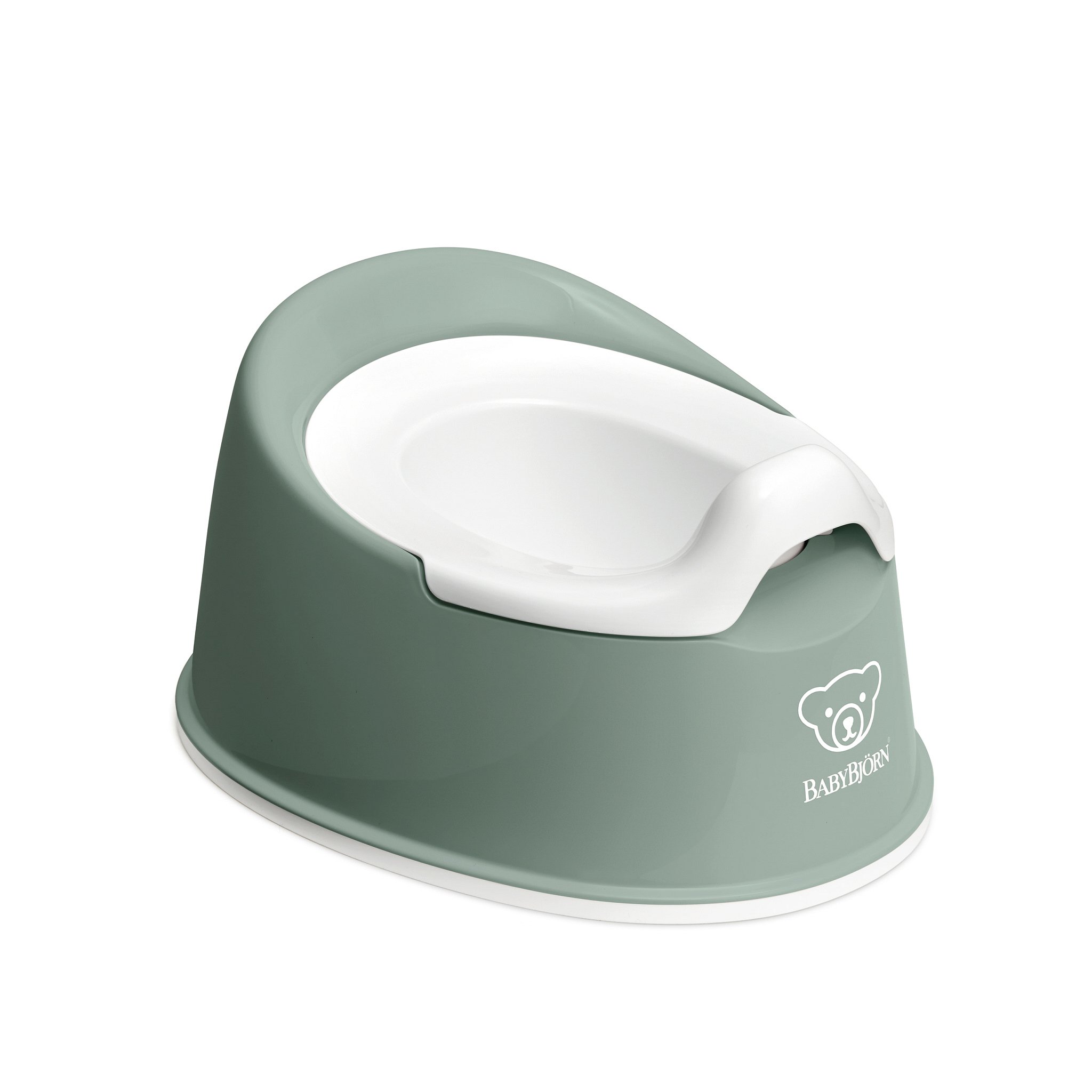 BabyBjörn Smart nočník Deep Green White zelený