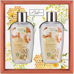 Bohemia Gifts Bohemia Herbs Honey & Goat Milk dárková sada