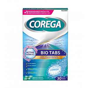Corega Bio Tabs čisticí tablety 30 ks