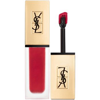 Yves Saint Laurent Tatouage Couture ultra matující tekutá rtěnka odstín 10 Carmin Statement - Medium Blue Red 6 ml