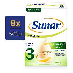 Sunar Sensitive 3 8x500 g