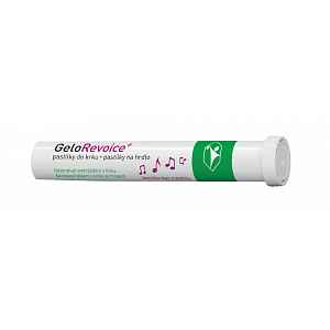 GeloRevoice Bezinka - bez mentolu pastilky do krku 20 ks
