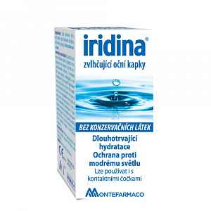 IRIDINA Zvlhčující oční kapky 10 ml