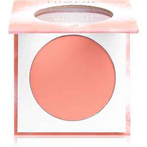 Lumene Natural Glow pudrová tvářenka odstín 1 Coral Glow 4 g