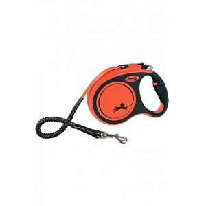 Vodítko Flexi Xtreme L Pásek 5m/65kg Oranžová