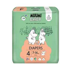 MUUMI Baby Maxi (7-14 kg), 46 ks – jednorázové pleny