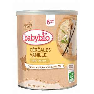 BABYBIO Nemléčná rýžovoquinoová kaše s vanilkou 220 g