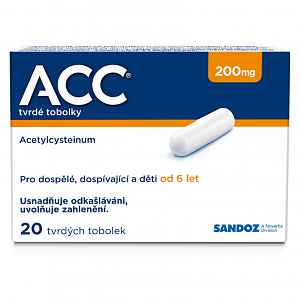 ACC 200 perorální orální tobolky tvrdá 20 x 200 mg