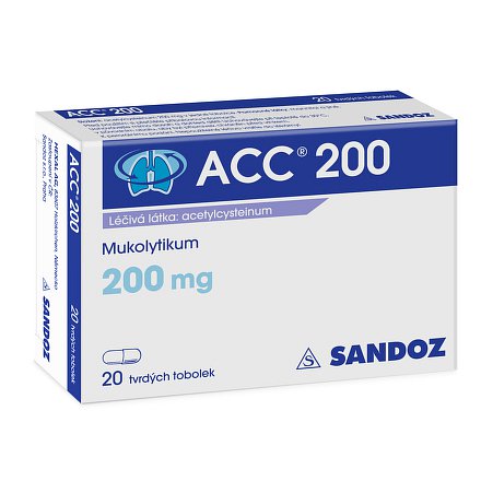 ACC 200 perorální orální tobolky tvrdá 20 x 200 mg