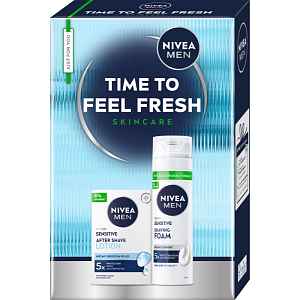 NIVEA MEN Time to Feel Fresh dárková sada na holení