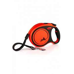 Vodítko Flexi Xtreme L Pásek 8m/55kg Oranžová